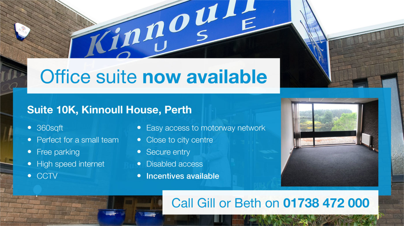 Kinnoull House office space vacancy
