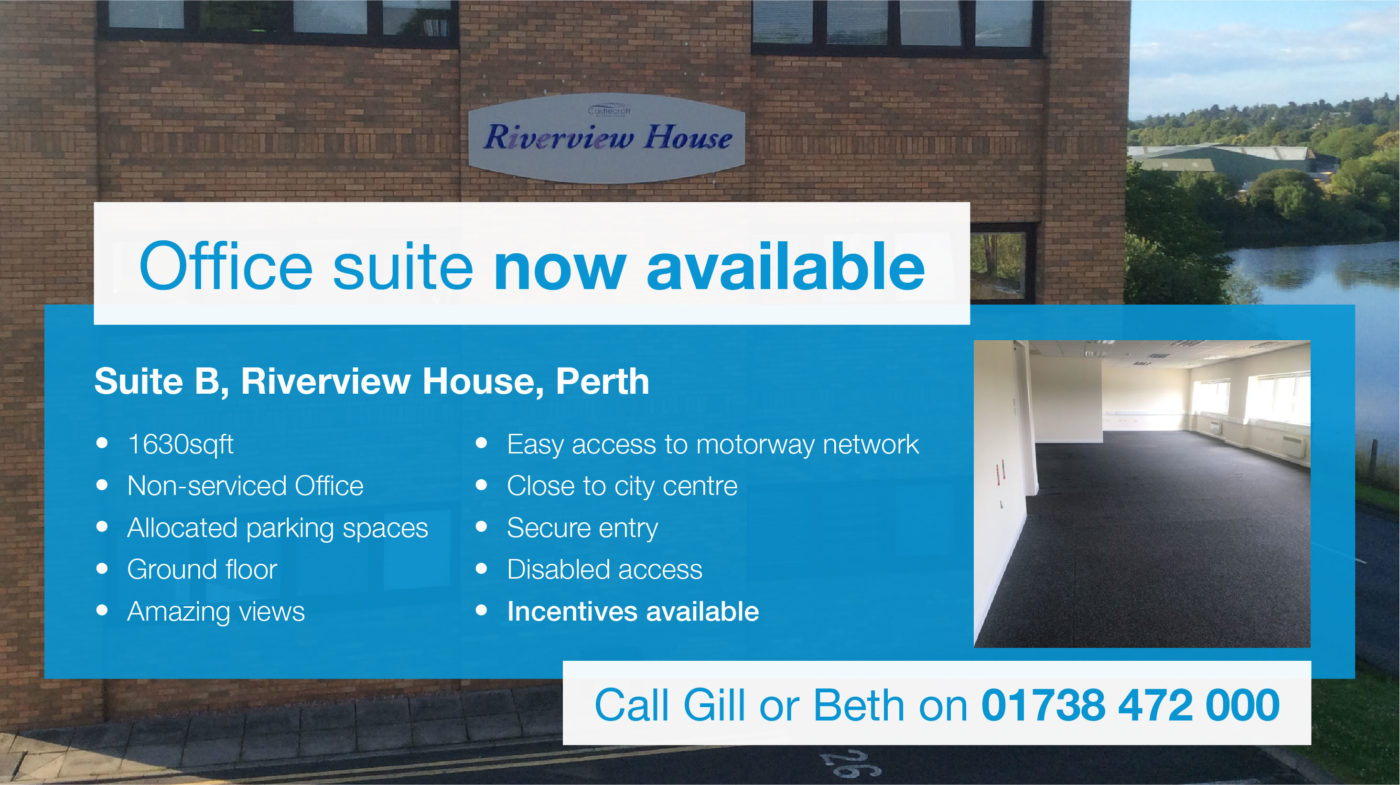 Riverview House suite available
